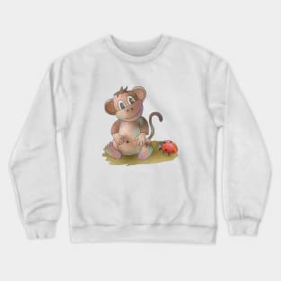 Äffchen Crewneck Sweatshirt